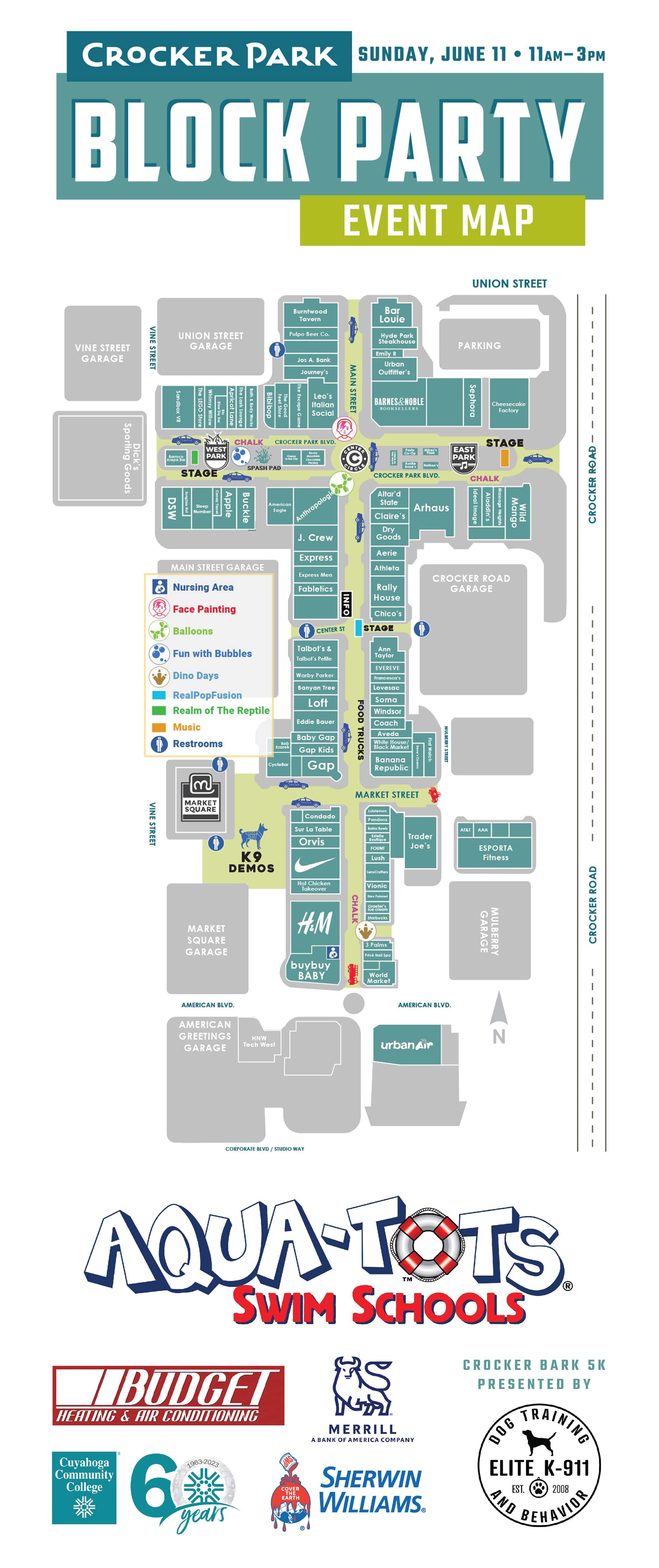 Block Party Event Map