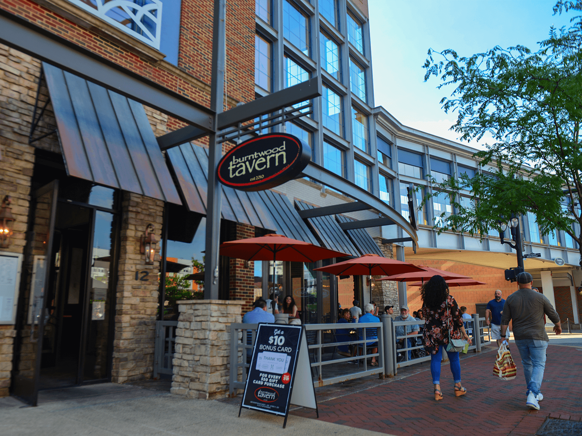 Burntwood Tavern Wine Tour Patio Edition